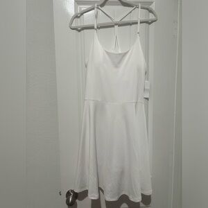 White Tennis Dress Size L NEW W/TAGS